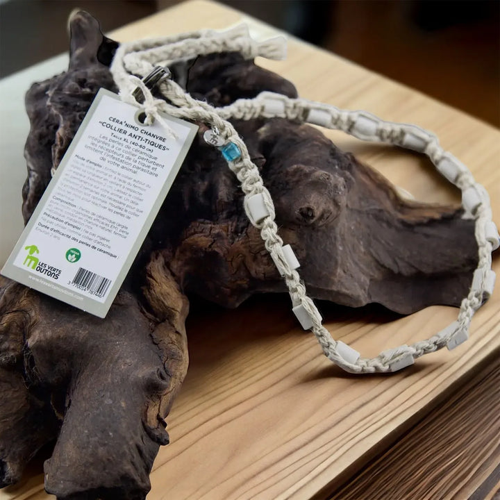 EM - Keramik Hundekette *Sandlot* aus umweltfreundlichen Materialien - Die StupsnaseEM - Keramik Hundekette *Sandlot* aus umweltfreundlichen MaterialienEM KeramikhalsbandDie StupsnaseEM Keramikhalsband