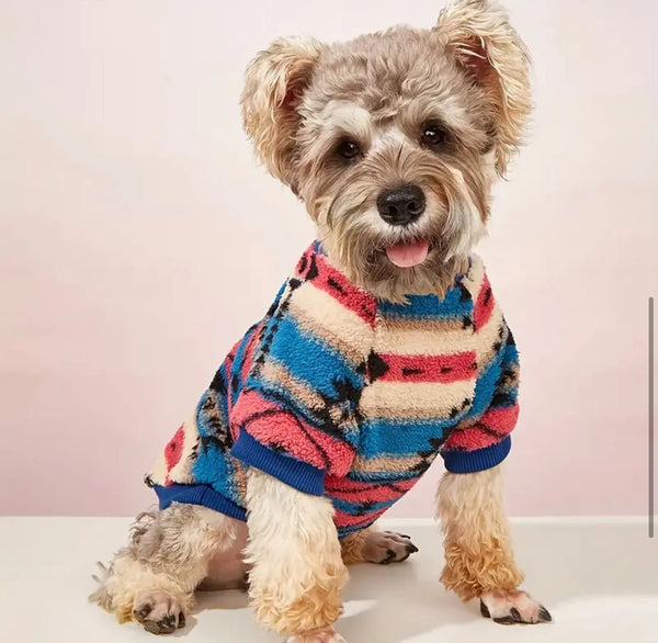 Hochwertiger Hundepullover aus Frottee und Baumwolle – Stylisch, bequem und warm - Die StupsnaseHochwertiger Hundepullover aus Frottee und Baumwolle – Stylisch, bequem und warmZubehörDie StupsnaseZubehör