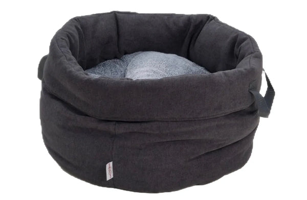 Hundekörbchen Shopper schwarz - Die StupsnaseHundekörbchen Shopper schwarzHundebettenDie StupsnaseHundebetten
