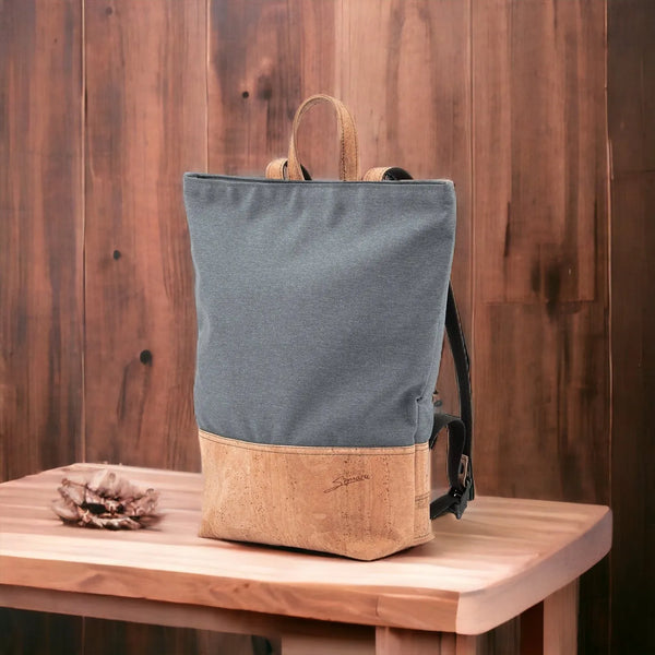 Infinity Rucksack aus Kork Grau - Die StupsnaseInfinity Rucksack aus Kork GrauZubehörDie StupsnaseZubehör