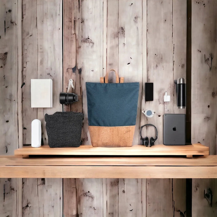 Infinity Rucksack aus Kork Grau - Die StupsnaseInfinity Rucksack aus Kork GrauZubehörDie StupsnaseZubehör