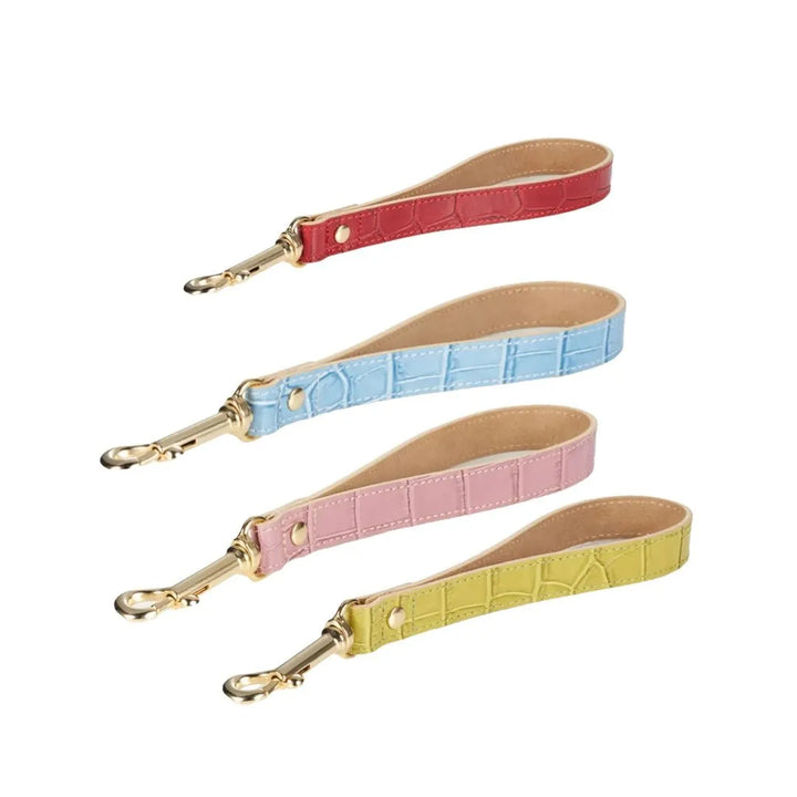 Lia Griff aus Leder für Kombi Hundeleine Rosa - Die StupsnaseLia Griff aus Leder für Kombi Hundeleine RosaHundesetDie StupsnaseHundeset