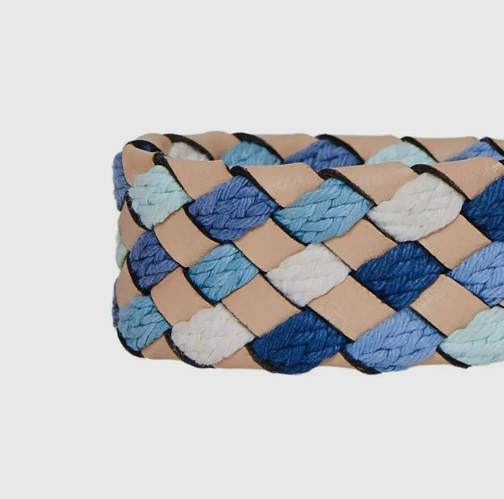 Luxuriöses geflochtenes und Handgemachtes Hundehalsband aus Echtleder – Stilvoll & Robust - Die StupsnaseLuxuriöses geflochtenes und Handgemachtes Hundehalsband aus Echtleder – Stilvoll & RobustHundehalsbandDie StupsnaseHundehalsband