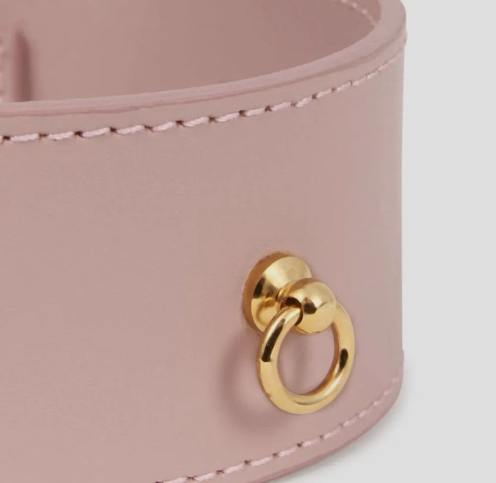 Rosa Windhundhalsband aus Leder - Die StupsnaseRosa Windhundhalsband aus LederWindhund halsbandDie StupsnaseWindhund halsband