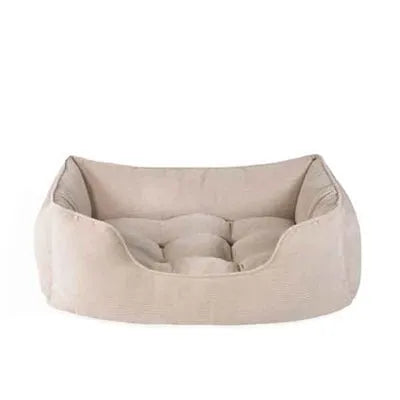 Rosewood 40 Winks Hundebett – Luxuriöser Schlafplatz aus Kordel - Rippenstoff in Beige - Die StupsnaseRosewood 40 Winks Hundebett – Luxuriöser Schlafplatz aus Kordel - Rippenstoff in BeigeBETTEN/KÖRBE/KISSENDie StupsnaseBETTEN/KÖRBE/KISSEN