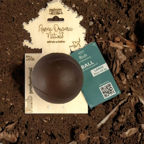 Rub Ball Hundespielzeug 100% natürliches Bio - Harz - Die StupsnaseRub Ball Hundespielzeug 100% natürliches Bio - HarzHundespielzeugDie StupsnaseHundespielzeug
