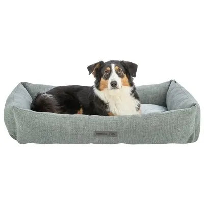 Trixie Hundekörbchen Viviana Eckig Blau - Grau – Weiches & Stilvolles Hundebett in 3 Größen - Die StupsnaseTrixie Hundekörbchen Viviana Eckig Blau - Grau – Weiches & Stilvolles Hundebett in 3 GrößenBETTEN/KÖRBE/KISSENDie StupsnaseBETTEN/KÖRBE/KISSEN