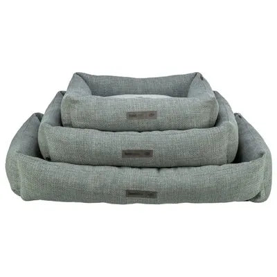 Trixie Hundekörbchen Viviana Eckig Blau - Grau – Weiches & Stilvolles Hundebett in 3 Größen - Die StupsnaseTrixie Hundekörbchen Viviana Eckig Blau - Grau – Weiches & Stilvolles Hundebett in 3 GrößenBETTEN/KÖRBE/KISSENDie StupsnaseBETTEN/KÖRBE/KISSEN