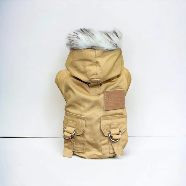 Wintermantel Kanbol mit Kunstpelz – Stilvoller Schutz für Hunde in Herbst und Winter - Die StupsnaseWintermantel Kanbol mit Kunstpelz – Stilvoller Schutz für Hunde in Herbst und WinterZubehörDie StupsnaseZubehör