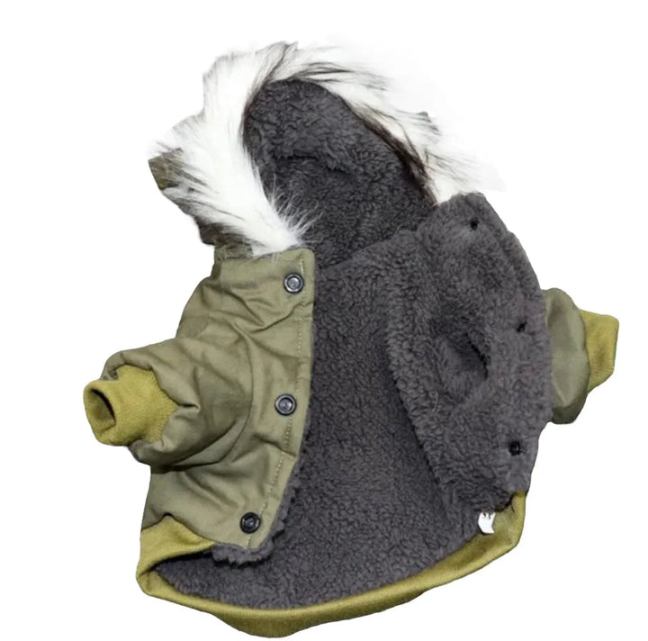 Wintermantel Kanbol mit Kunstpelz – Stilvoller Schutz für Hunde in Herbst und Winter - Die StupsnaseWintermantel Kanbol mit Kunstpelz – Stilvoller Schutz für Hunde in Herbst und WinterZubehörDie StupsnaseZubehör